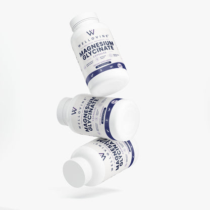 Wellovine® Magnesium Glycinate – High Absorption Magnesium for Relaxation, Muscle & Nerve Support | 275 mg | 90 Capsules